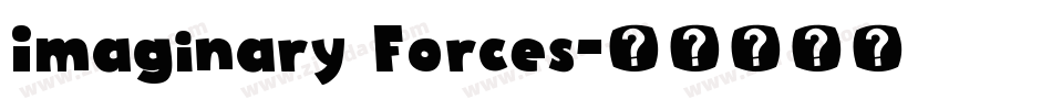 Imaginary Forces字体转换